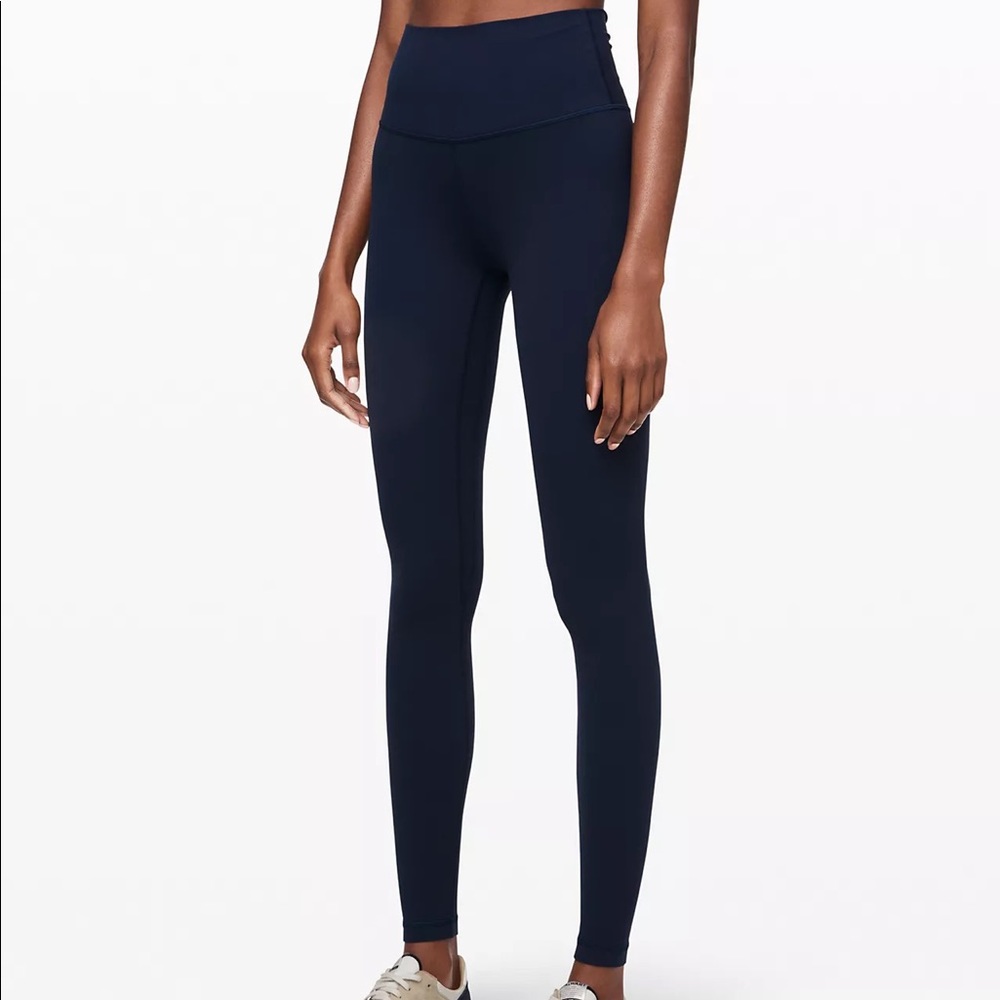 Navy Lululemon Leggings